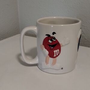 M&M'S Red and White Character Mug